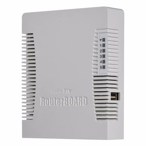MIKROTIK IEEE 802.11b IEEE 802.11g IEEE 802.11n 1xUSB 2.0 5x10/100M RB951UI-2HND (Access Point)