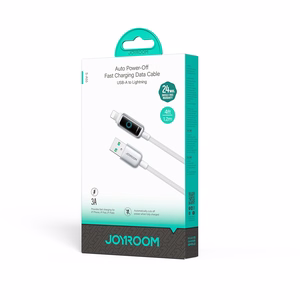 USB-kaabel Joyroom S-A55 USB-A Lightning 3A 1.2m valge