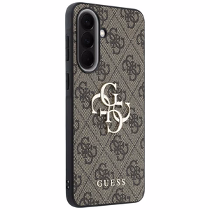 Guess ümbris Samsung Galaxy A37 (4G Big Metal Logo) pruun