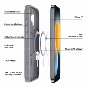 Ümbris Dux Ducis Yind Apple iPhone 17 hall