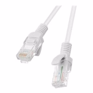 LANBERG PCU5-10CC-0200-S RJ45 cat.5e UTP 2m hall võrgukaabel