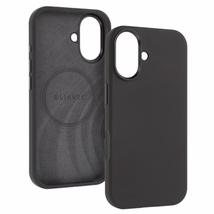 Liavec Silky ümbris metallist kaamera raamiga Iphone 17 jaoks must