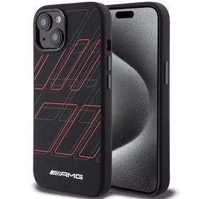 AMG Silicone Large Rhombuses Pattern MagSafe Ümbris jaoks iPhone 15/14/13 - must
