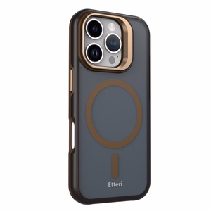 Чехол Etteri Morning Fog для iPhone 16 Pro 6,3" коричневый