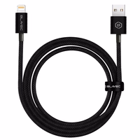 Blavec Kaabel Candy braided - USB to Lightning - 2,4A 3 metres Apple CarPlay (CCA-UL24B30) must
