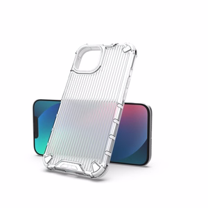 Ombre Protect Case для iPhone 13 розово-синий бронированный чехол