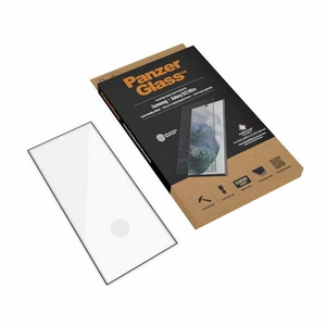 PanzerGlass E2E Microfracture antibacterial glass jaoks Samsung Galaxy S22 Ultra - with must raamiga