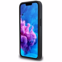 Karl Lagerfeld Fixed Glitter Karl&Choupette Heads Metal Pin iPhone 16e Ümbris - Must