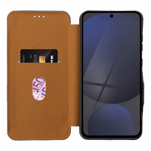 FOLIO Side Magnet Kaaned jaoks XIAOMI REDMI NOTE 14 5G brown