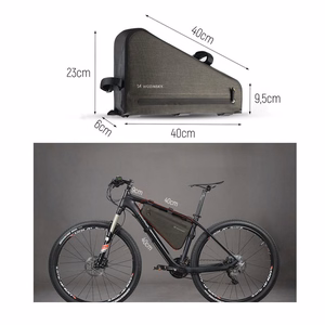 Wozinsky Bicycle Frame Bag 3.5L Gray (WBB15BK)
