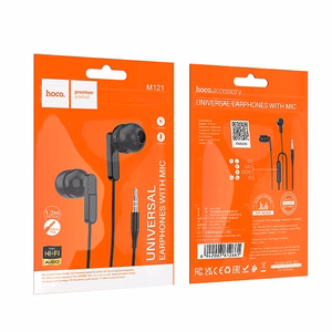 HOCO wire kõrvaklapid Jack 3,5 mm with microphone M121 must