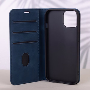 Чехол Smart Suede для Samsung Galaxy A36 5G / A37 5G тёмно-синий