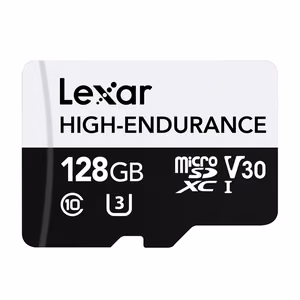 Карта памяти Lexar High-Endurance microSDHC/microSDXC объемом 128 ГБ
