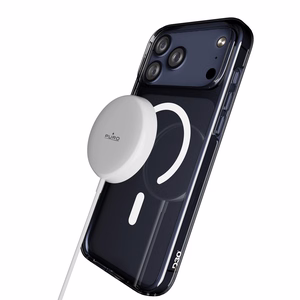 Puro Impact Clear D3O TPU+PC Ümbris Compatible with MagSafe jaoks iPhone 17 Pro Max - Läbipaistev