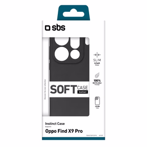 SBS Instinct ümbris Oppo Find X9 Pro jaoks - must