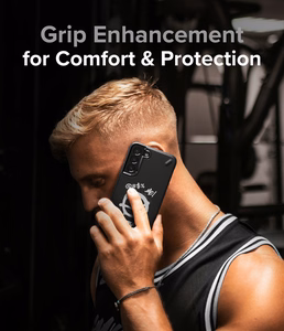 Ringke Onyx Design vastupidav TPU kate Samsung Galaxy S22 + (S22 Plus) must (Graffiti) ()