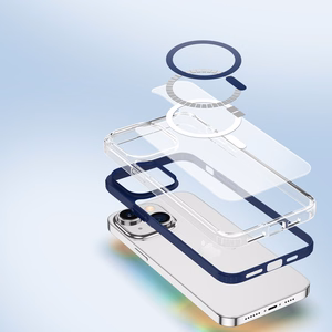 Dux Ducis Clin2 ümbris iPhone 14 Plus'ile magnetiline MagSafe kate sinine