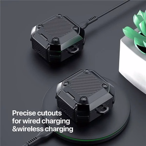 DUX DUCIS SECG - protective ümbris jaoks Samsung Galaxy Buds Live/Buds PRO/Buds2/Buds2 Pro Ümbris must