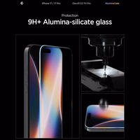 Spigen Glas.TR EZ Fit Pro Karastatud klaas jaoks iPhone 16 Pro / 17 / 17 Pro - Läbipaistev