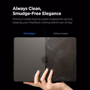 Spigen AirSkin ümbris MacBook Pro 16" 2021 / 2023 / 2024 / 2025 / 2026 jaoks – poolläbipaistev