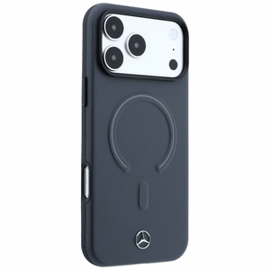 Mercedes 3D MagSafe nahast ümbris mudelitele iPhone 18 Pro Max / 17 Pro Max, antratsiit