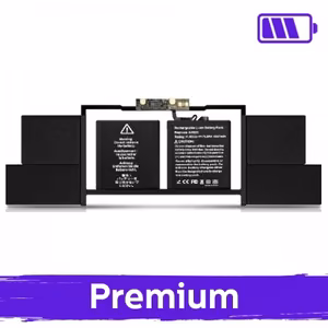 Aku ühilduv Macbook Pro 15.4 (A1707 / A1820) / Premium
