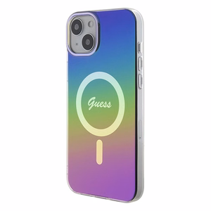 Guess IML Iridescent MagSafe ümbris jaoks iPhone 15 Plus / 14 Plus 6.7" - multicolor