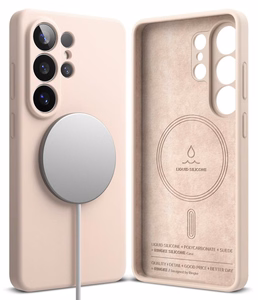 Ringke Silikoon MagSafe Ümbris for Samsung Galaxy S26 Ultra - roosa