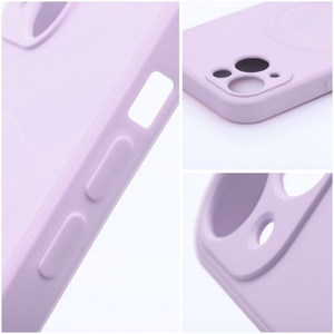 SILICONE MAG COVER korpus, mis ühildub MagSafe jaoks SAMSUNG A57 roosa