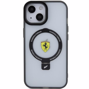 Ferrari FEHMP15SUSCAK iPhone 15 6.1" must/must hardcase Ring Stand 2023 Collection MagSafe