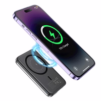 Choetech B655 mini juhtmevaba magnetiline energiapank 5000mAh - hõbedane