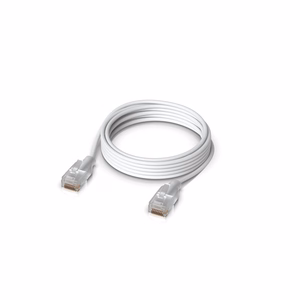Ubiquiti UACC-Cable-Patch-EL-2M-W võrgukaabel läbipaistev, valge Cat6