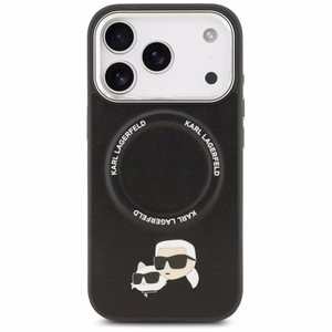 Karl Lagerfeld Karl & Choupette Pins MagSafe Ümbris jaoks iPhone 17 Pro - Must