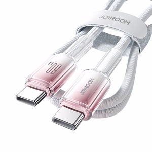 Kaabel USB-C USB-C Joyroom S-A42 60W 1.2m biały