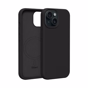 Etteri Silicone Mag чехол iPhone 13 6,1" черный