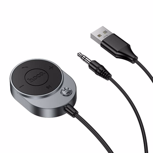 Wireless car receiver Hoco AUX Bluetooth with kaabel Jack 3,5 mm E150 metal hall