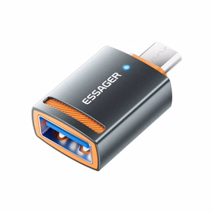 Adapter Essager "HuntUM" Must (In: USB / Out: MicroUSB)