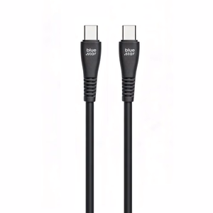 Cable USB C to USB C Blue Star 3A 60W QC4.0 1 m PJ-DQ1-C black