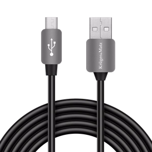 Kruger&Matz USB-pistikust micro-USB-pistikusse kaabel, 1,8 m