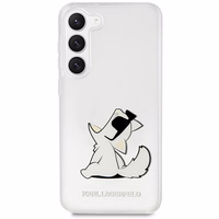 Karl Lagerfeld KLHCS23MCFNRC S23+ S916 läbipaistev hardcase Choupette Fun