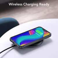 ESR Air Armor ümbris iPhone 14 Plus'ile - läbipaistev must