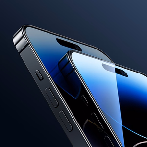 Закалённое стекло Benks Glass Warrior HD для iPhone 14 Pro Max чёрное