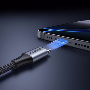 Ugreen 2in1 USB-C kaabel - 2xUSB-C PD 140W 2m - must