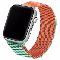 Beline Rihm Apple Watch Steel 38/40/41mm roheline-oranž