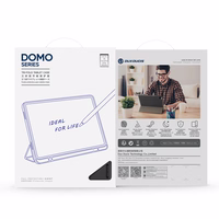 DUX DUCIS ümbris DOMO foldable with pencil storage jaoks SAMSUNG Tab S10 Plus/S9 Plus/S9FE Plus must