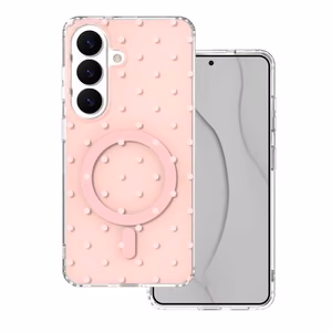 Bubble Dots Mag чехол для Samsung S26, розовый