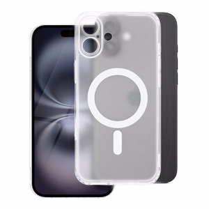 FROST MAG COVER Ümbris with camera protection compatible with MagSafe jaoks IPHONE 12 Pro Max frozen läbipaistev