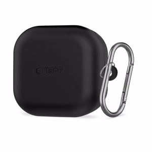 Tech-Protect Silikoon Hook Ümbris for Samsung Galaxy Buds 4 / 4 Pro - must