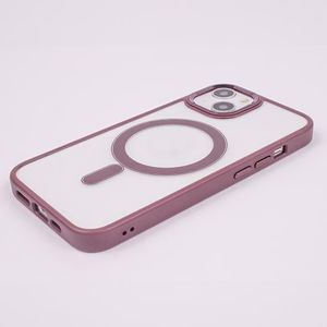 Telefoni ümbris MagCase Satin Apple iPhone 16 Pro bordo