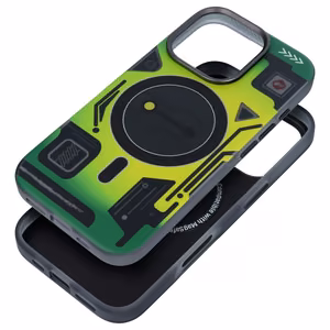 Ümbris jaoks iPhone 16 PRO Forcell F-Protect Levels Dual Layer 4D technology compatible with Military Drop-Test cyber roheline